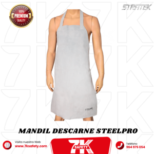 Mandil descarne Steelpro para soldadura y metalmecánica