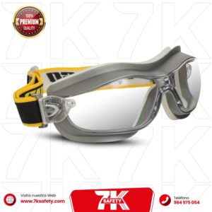 Antiparra K-2 A/F Claro Steelpro | Lente de Protección Industrial Antiempañante y Antirrayas