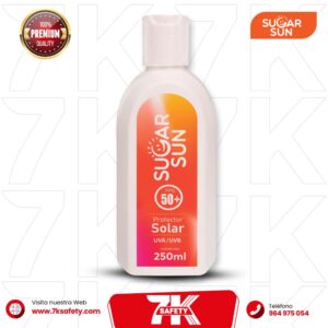 Bloqueador Solar Sugar Sun FPS 50 250 ml | Crema de Protección Solar Industrial UVA/UVB