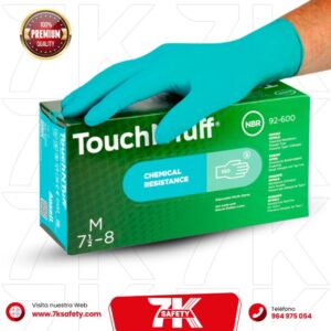 Guantes TouchNTuff 92-600 Ansell de nitrilo desechable
