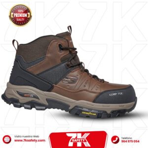 Botín Arch Fit Tarver CT Skechers Work | Calzado de Seguridad Industrial Antideslizante