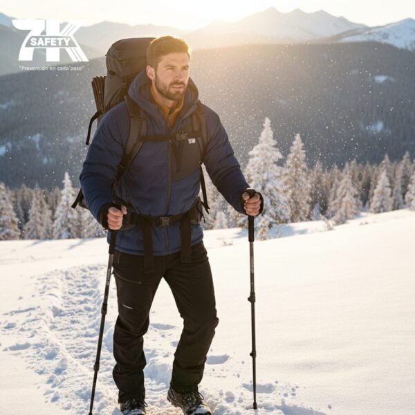 Parka Insulada HW Explorer Deep Blue | Ropa Térmica de Protección Industrial