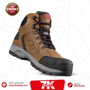 Botín Edelbrock EDBK 107 | Calzado de Seguridad Industrial con Puntera de Acero y Suela Antideslizante