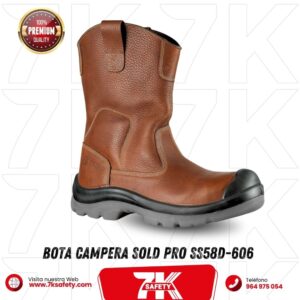 bota campera sold pro ss58d-606 20kv dieléctrica