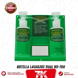 Botella Lavaojos Dual BD-700 StrongGuard