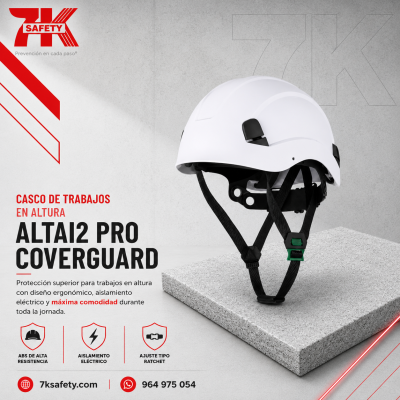 Casco para Alturas Coverguard ALTAI2 PRO Blanco
